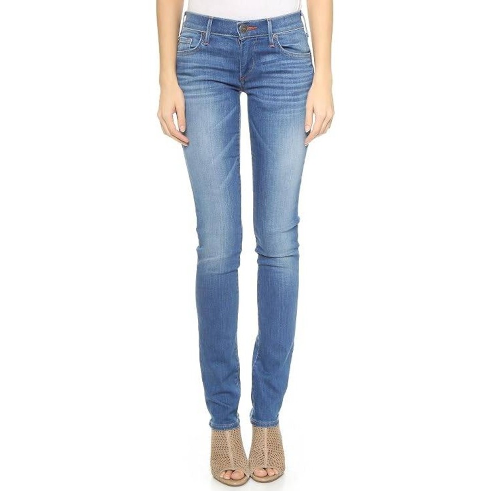 True Religion Women's Cora Mid Rise Straight Jeans In Edenhurst Avenue